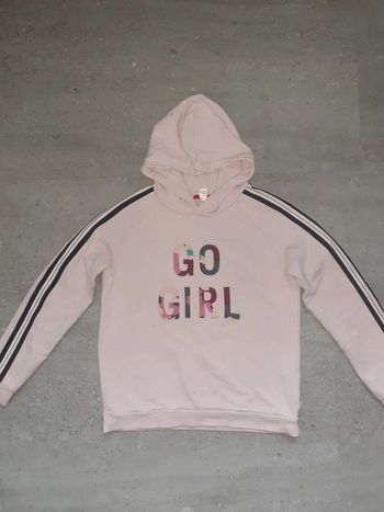 Sweat à capuche go girl 12 ans