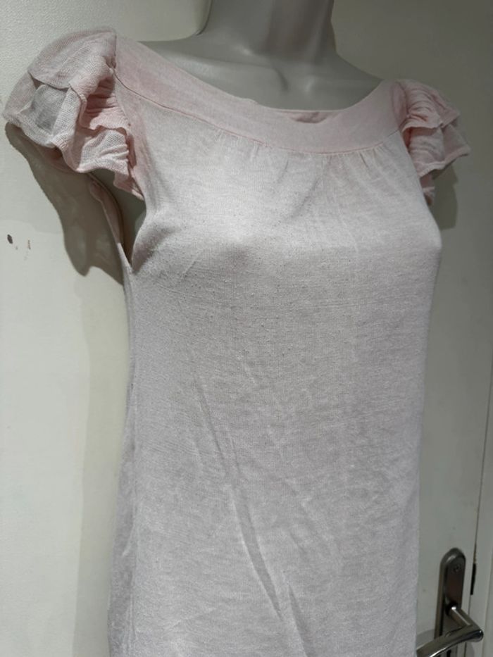 Robe rose transparente naf Naf Taille XS - photo numéro 13