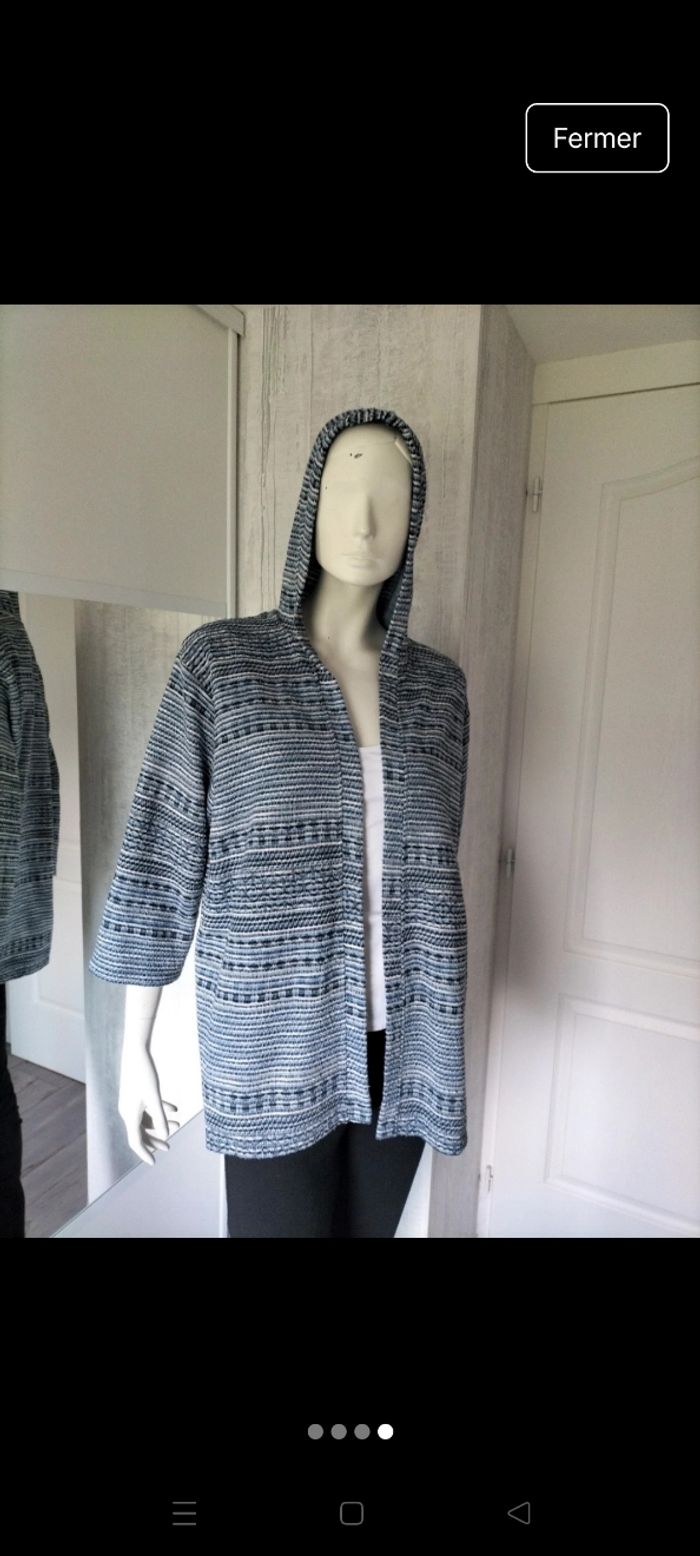 Cardigan capuche - photo numéro 4