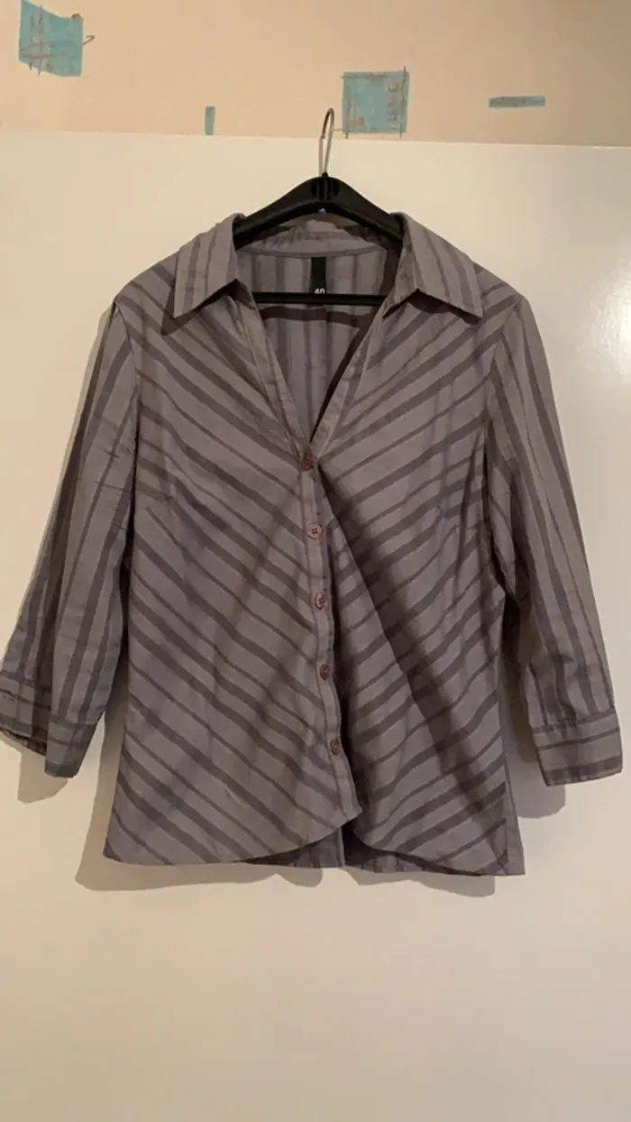 Chemise manche 3/4