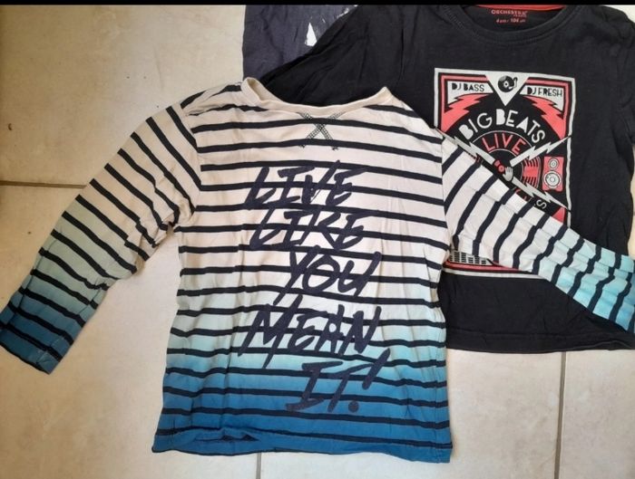 Lot de 3 tee-shirts manches longues - photo numéro 3
