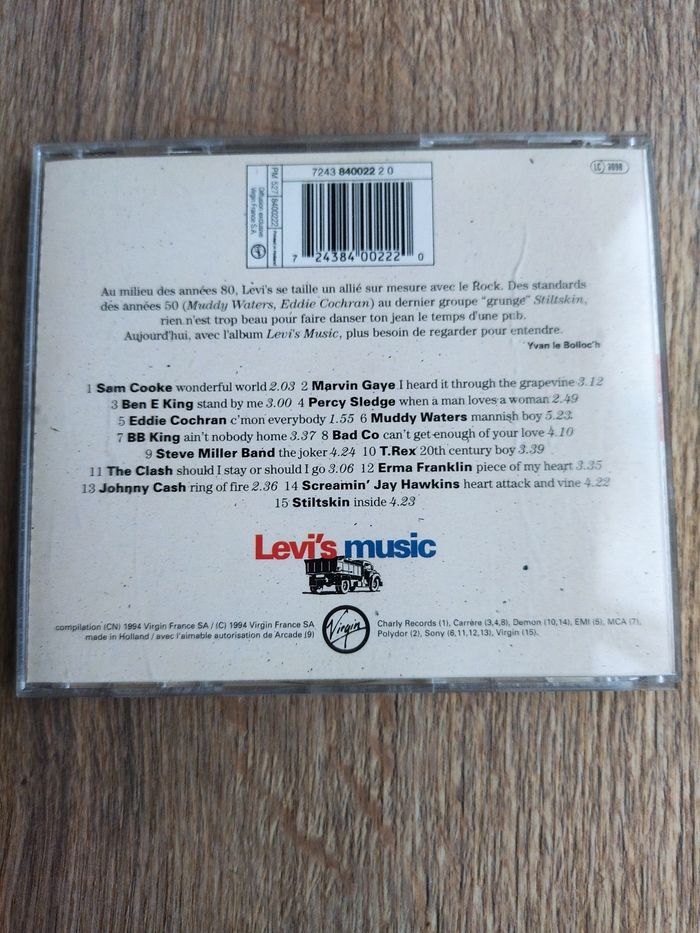 Cd Levi's - photo numéro 2
