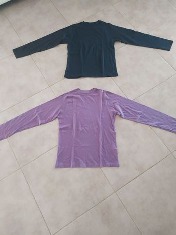 T-shirts à manches longues.