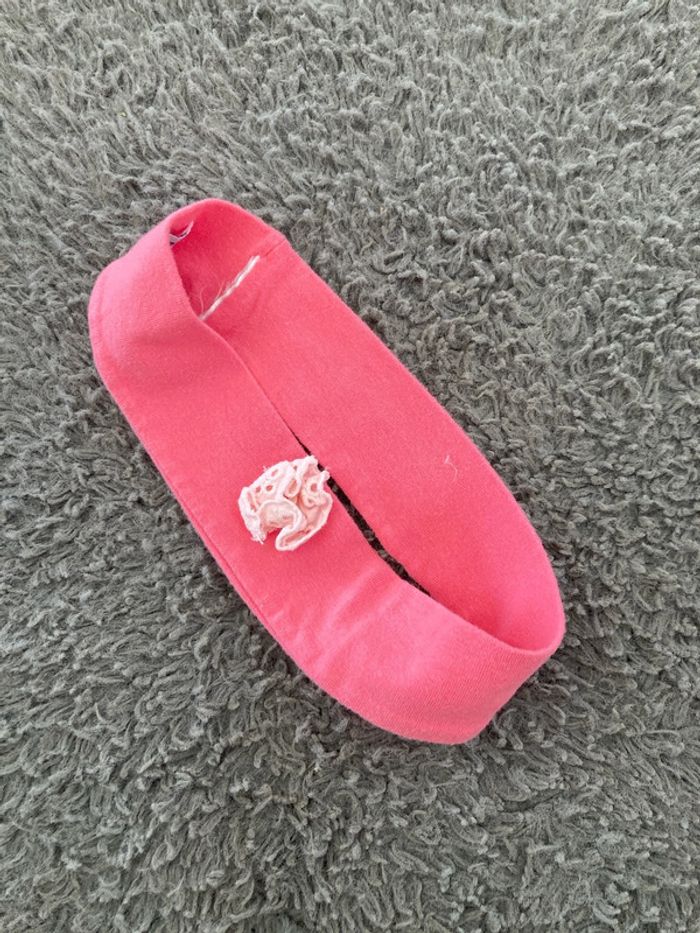 Bandeau rose 60cm 3 mois