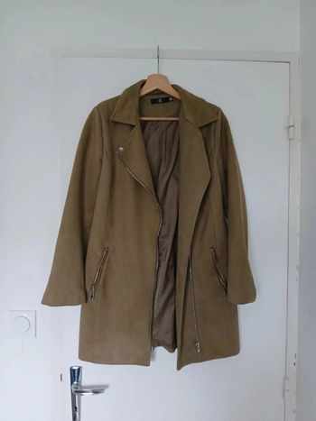 Veste kaki effet daim missguided S blouson