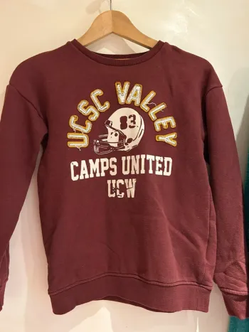 Sweat bordeaux – Camps United – Gémo – Taille 12