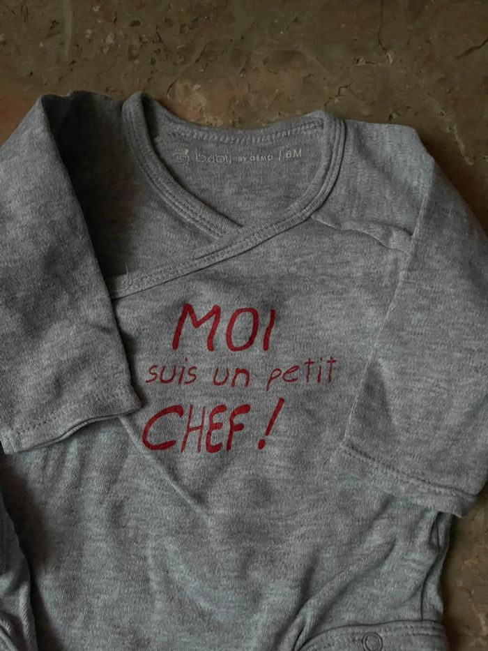 Bodies manches Longues 6mois - photo numéro 2