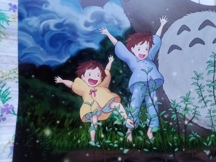 Affiche Poster Mon Voisin Totoro Studio Ghibli Miyazaki - photo numéro 3