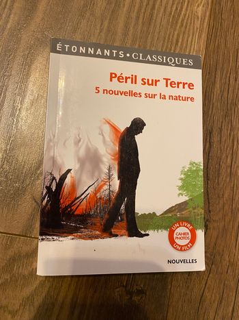 Livre Péril sur terre 5 nouvelles sur la nature 