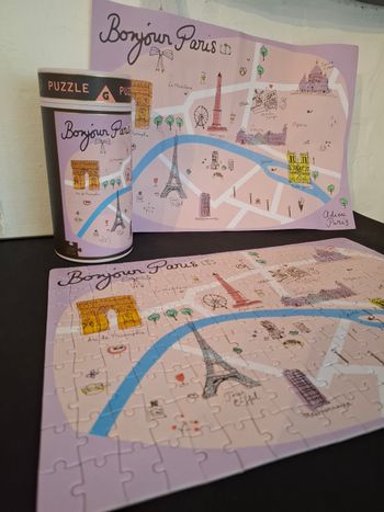 Puzzle Bonjour Paris