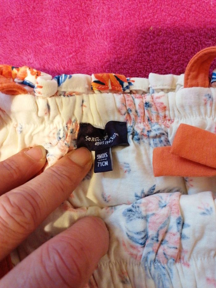Robe body intégré sergent major 9 mois - photo numéro 3