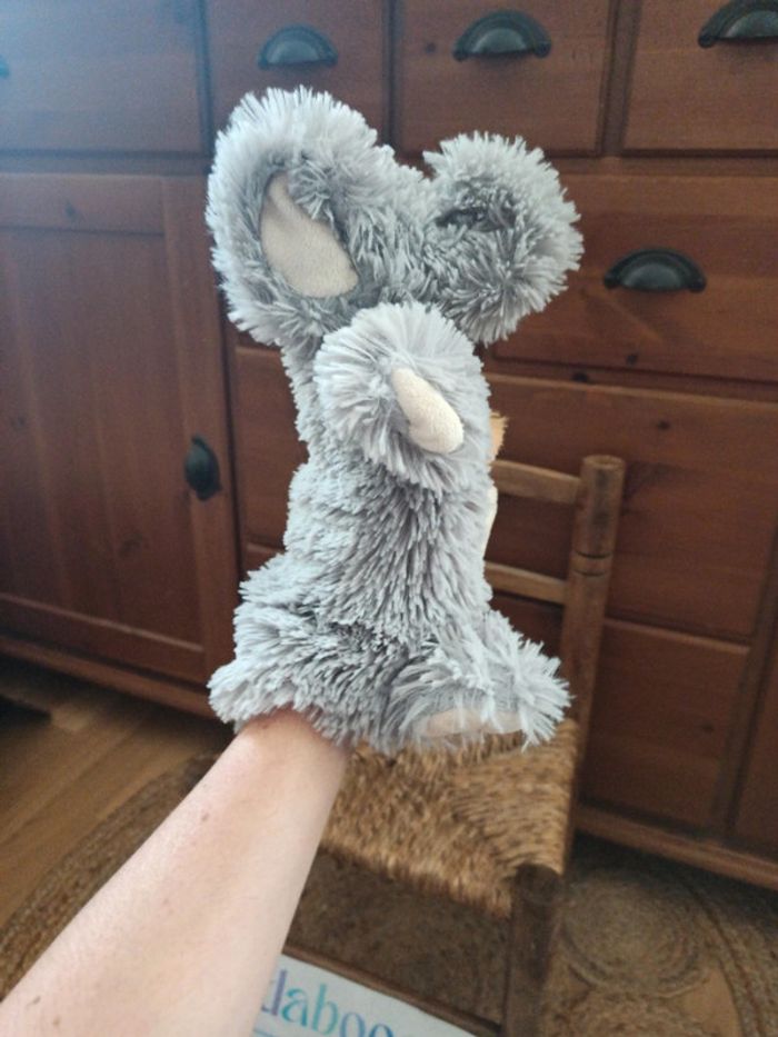 Marionnette éléphant histoire d'Ours tbe - photo numéro 5