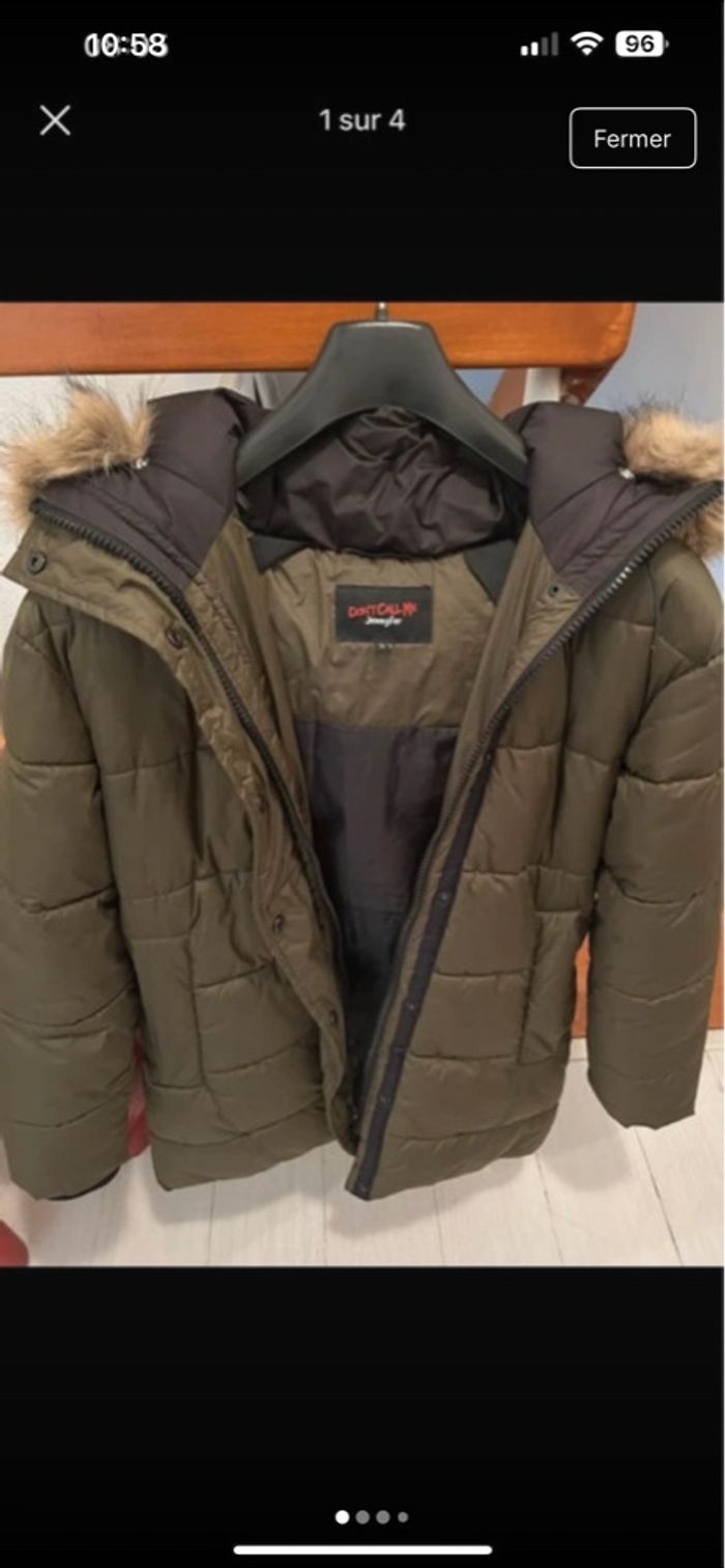 Vends doudoune femme kaki