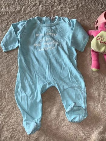 Pyjama léger bleu