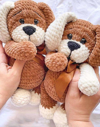 🐶 Peluche Chien | Fait main