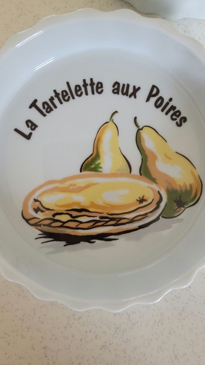 Lot de 6 mini moules à tartes en porcelaine NEUF - photo numéro 7