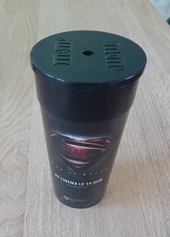 Gobelet M&Ms / Superman - Comme neuf