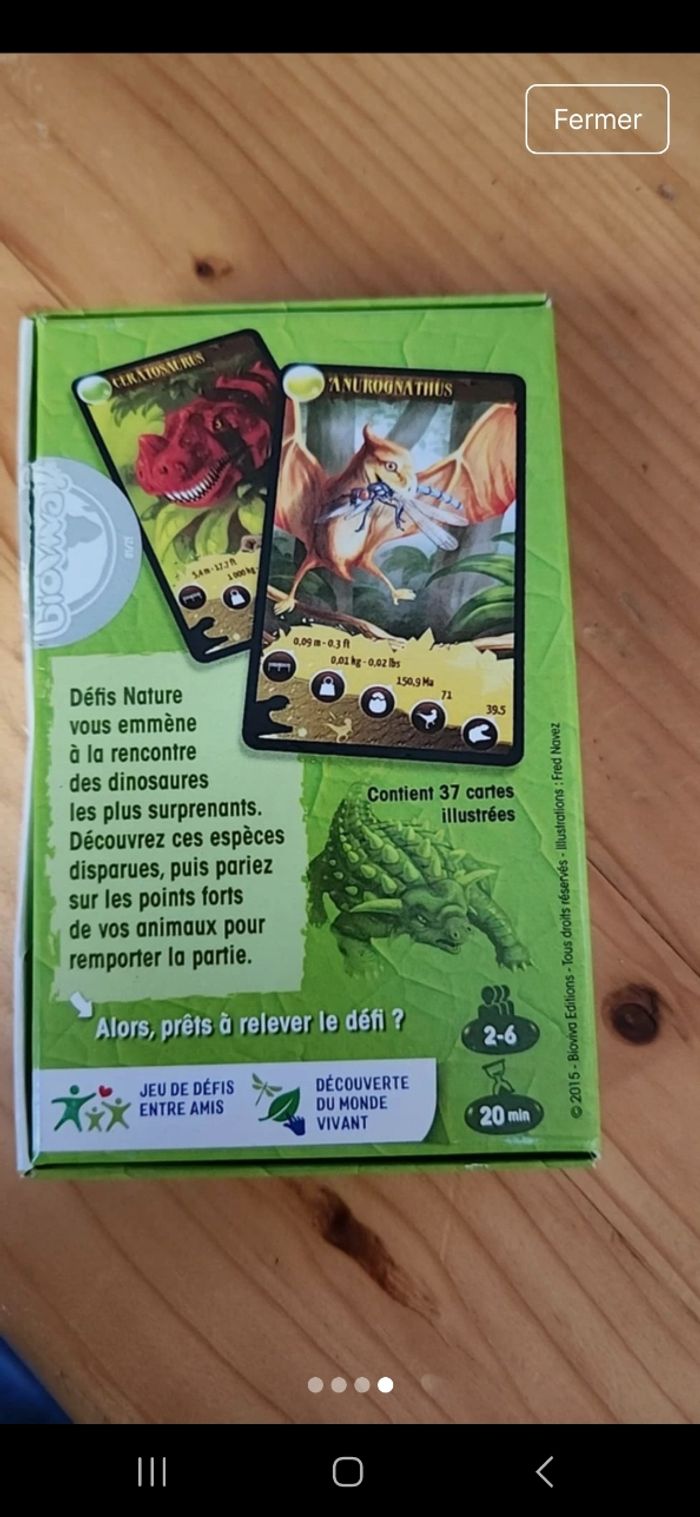 Lot défis nature dinosaure - photo numéro 4