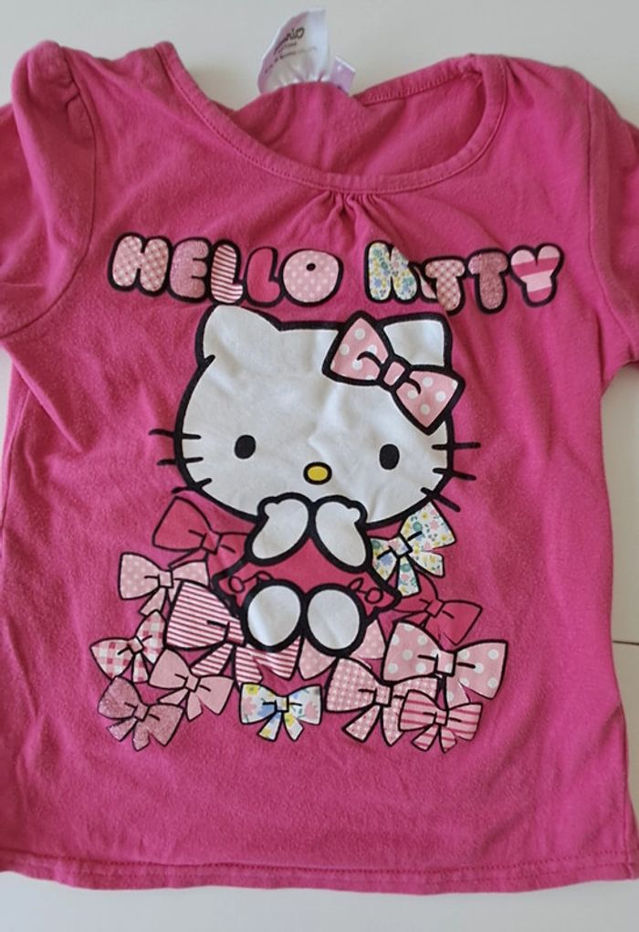 Tee-shirt manches longues Hello Kitty 4 ans - photo numéro 2