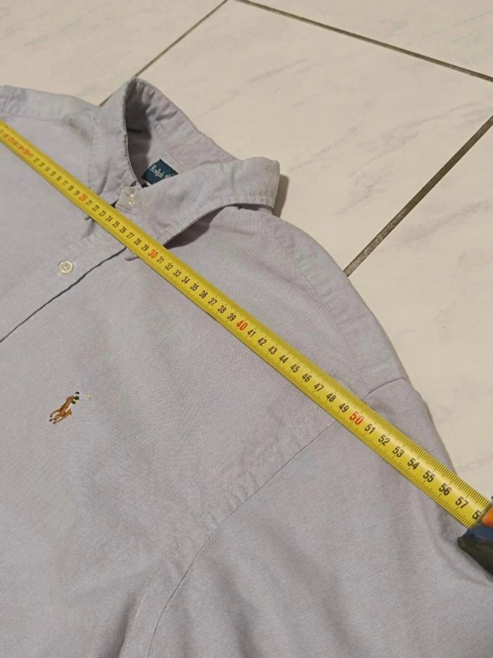 Chemise Ralph Lauren bleu clair – Taille XXL (Classic Fit – manches courtes) - photo numéro 8