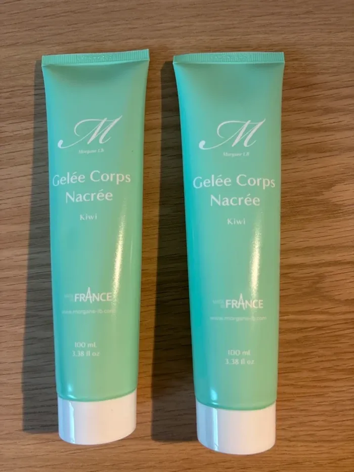 Lot 2x Gelée Corps Nacrée Kiwi – Morgane L.B