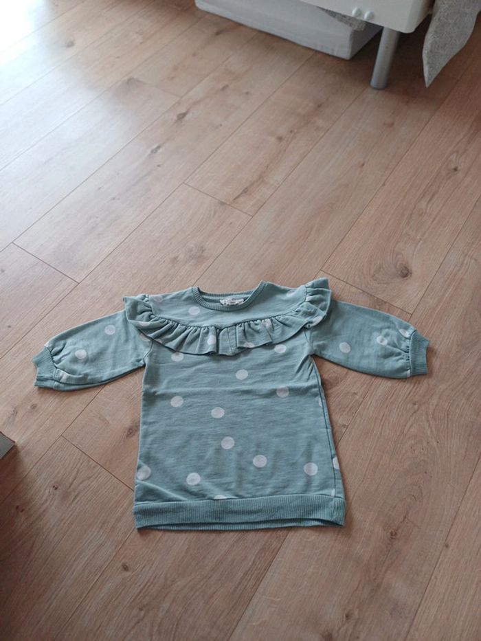 Sweat à pois et à volant 24m - photo numéro 4