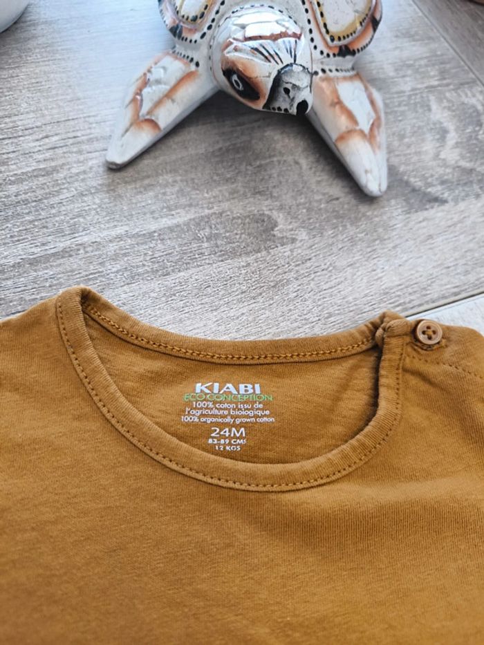Tee-shirt garçon ml 24 mois Kiabi - photo numéro 4