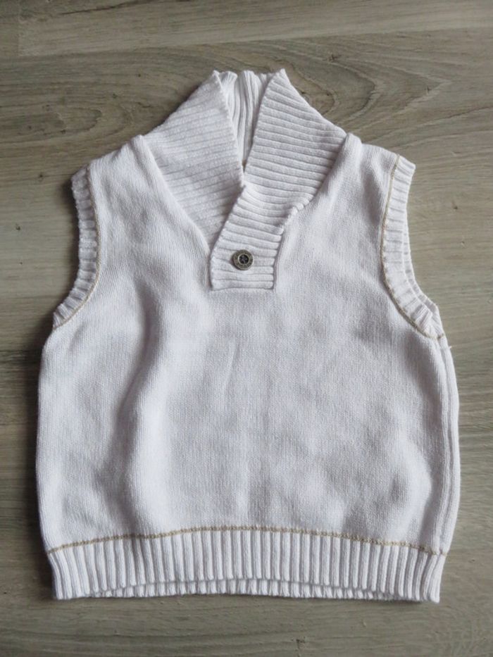 Pull sans manche 'kiabi'