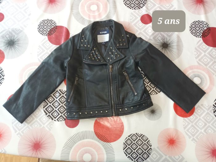 Veste cuir taille 5 ans Neuve 🏷
