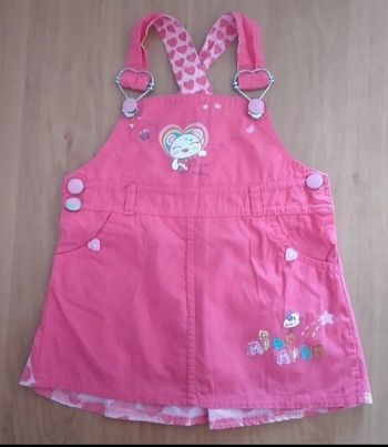 Robe à bretelles 6 mois fille Graine de rêve
