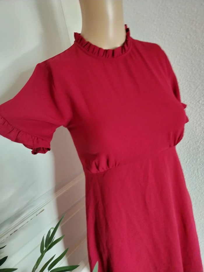 Robe Primark bordeaux taille S très bon état - photo numéro 5