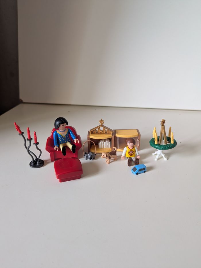 Playmobil salon de noël