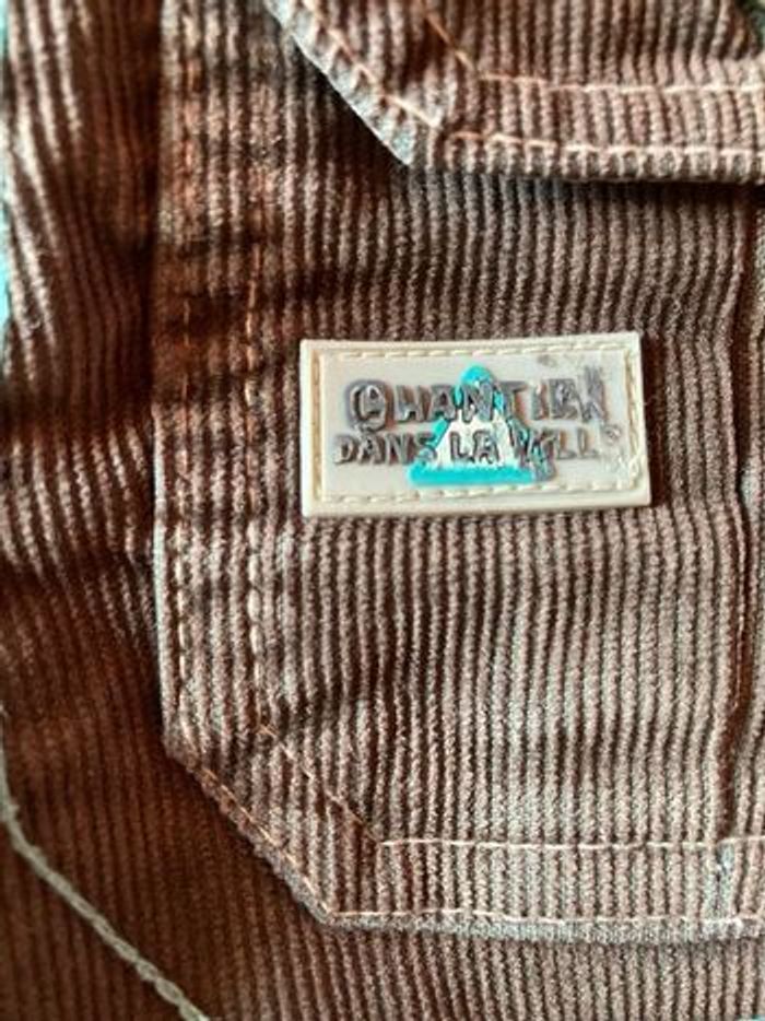 Pantalon velours 18 mois sergent major - photo numéro 4