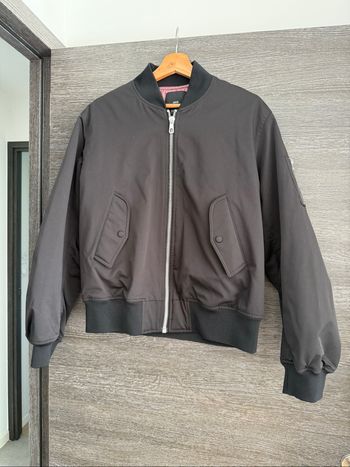 Veste Bombers noire Mango Ts