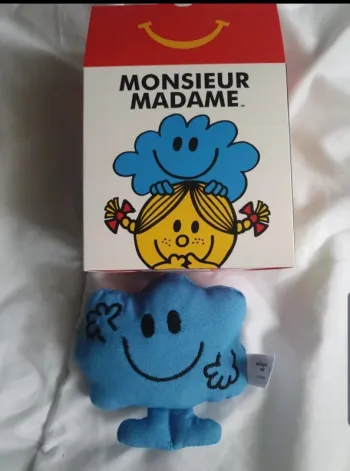 Peluche mcdonald's monsieur rêve