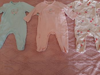 Lot pyjama bebe 3 mois