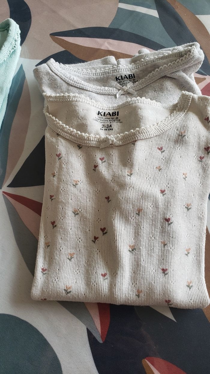 Lot maillot de corps 3 ans fille - photo numéro 3