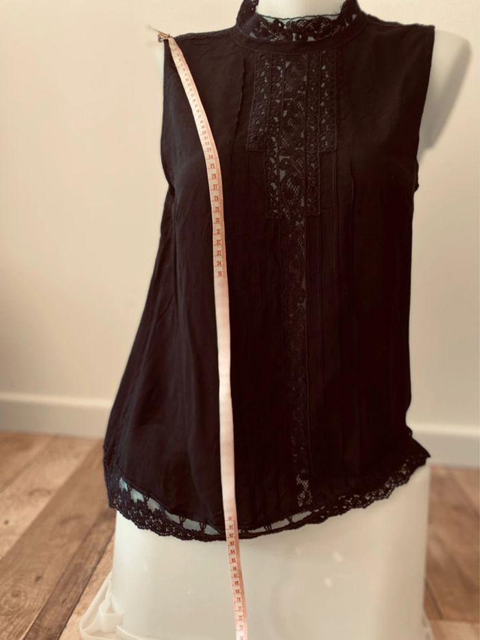 Blouse sans manche dentelle - photo numéro 14