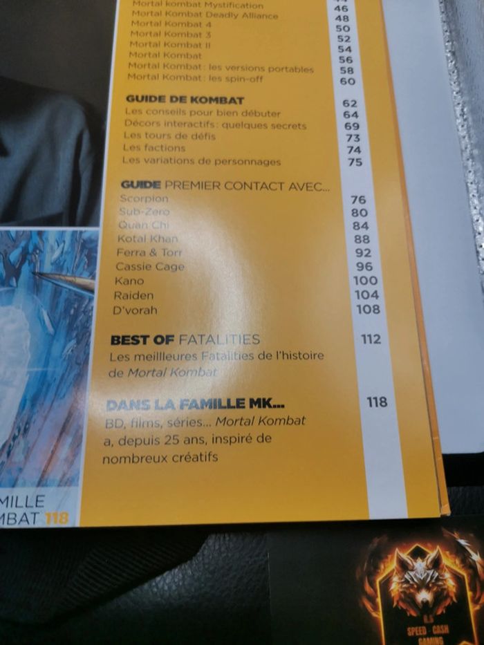 Steelbook + Book special mortal kombat X - photo numéro 5