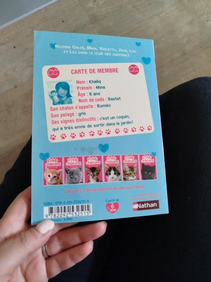 Livre le club des chatons - photo numéro 2