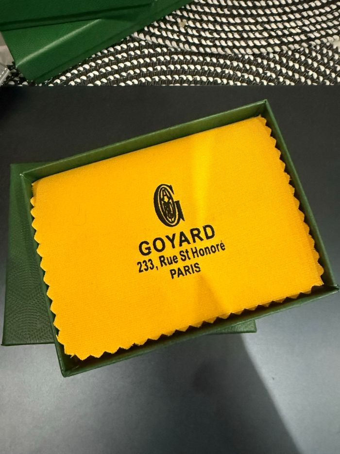 Porte cartes Goyard Gris - photo numéro 4