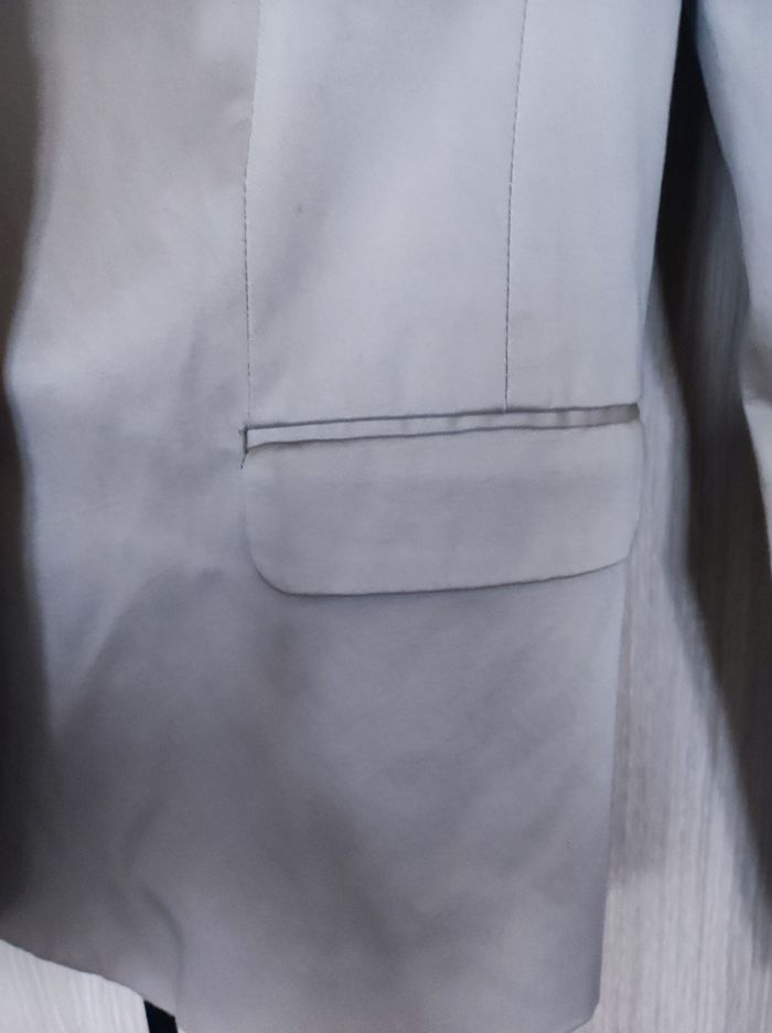 Veste blazer beige irisé 40 Kiabi - photo numéro 3