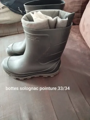 Botte solognac pointure 33 34