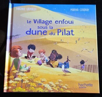 livre le village enfoui sous la dune du pilat