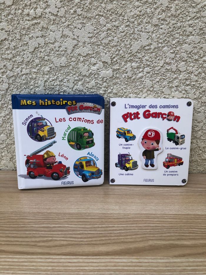 Lot de 2 livres - P’tit Garçon - Fleurus