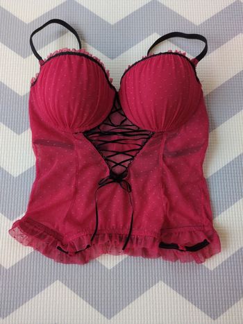 Bustier rouge