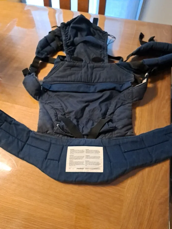 Porte bébé Manduca navy - photo numéro 3
