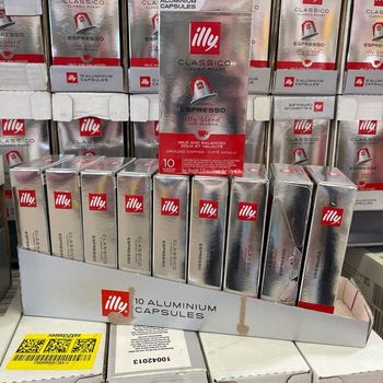 Café illy classico 10 boîtes de 10 capsules