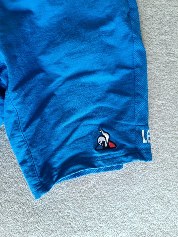 Short bleu Le Coq Sportif taille S - photo numéro 2