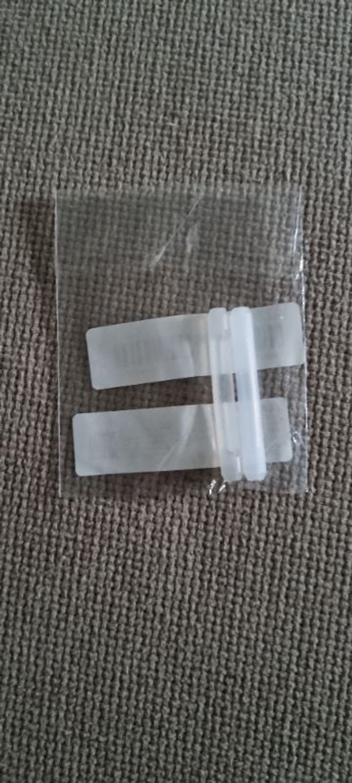 2 lots de coussinets oreilles en silicones transparentes